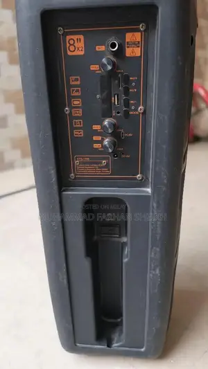 Portable Bluetooth Speaker with Mic, SD Card, 2-Hour Battery