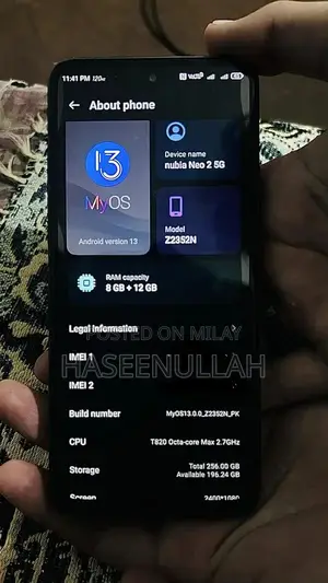 Nubia 5G Smartphone - High Performance Mobile Device
