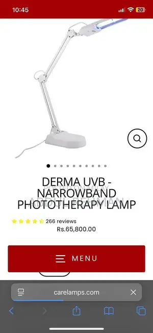 Photo - Professional UVB Phototherapy Skin Treatment Lamps