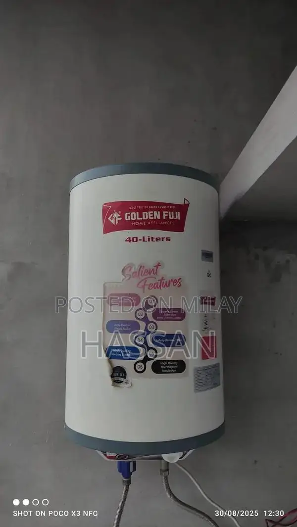 Large 40L Golden Fuji Geyser Humidifier with Advanced Features