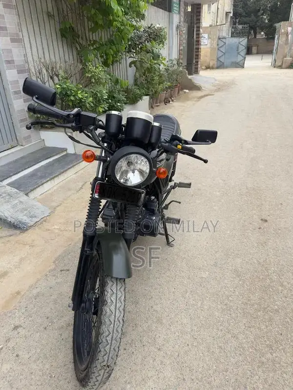 Hi Speed Infinity 150cc Motorcycle - Army Green 2024 Model