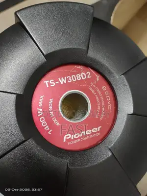 Pioneer TS-W308D2 12-Inch Dual 2-Ohm Car Subwoofer with Bass Tube