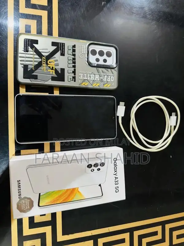 Galaxy A33 5G Smartphone - 8GB RAM, 128GB Storage, White