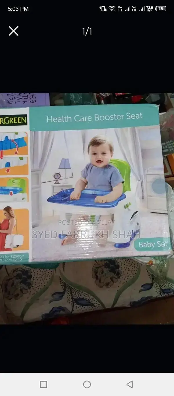 Child Safety Booster Seat for Vehicle