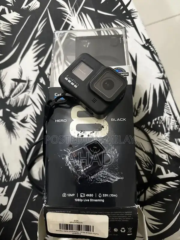 GoPro Hero 8 4K Waterproof Action Camera with Hypersmooth 2.0