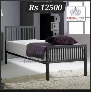 Strong Metal Single, Double & Bunk Beds - 10-Year Warranty