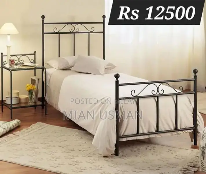 Strong Metal Single, Double & Bunk Beds - 10-Year Warranty