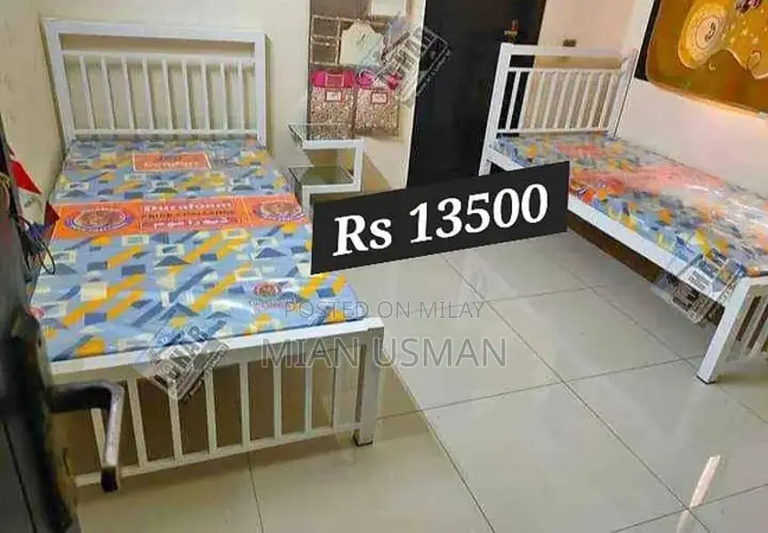 Strong Metal Single, Double & Bunk Beds - 10-Year Warranty