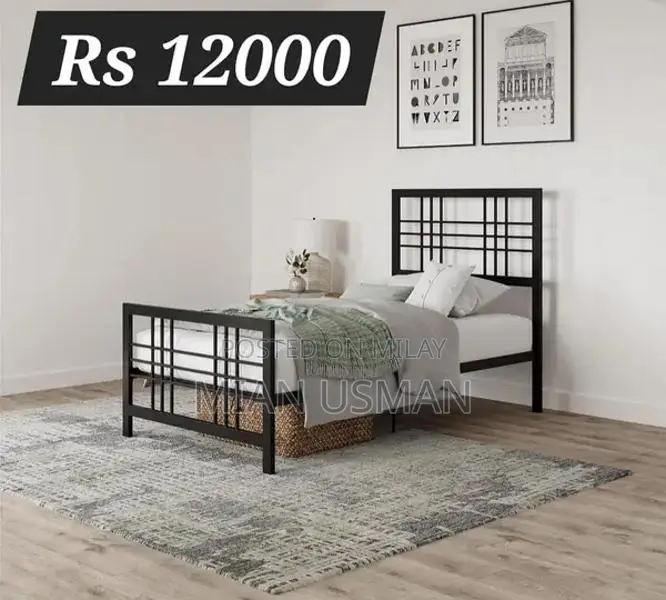 Strong Metal Single, Double & Bunk Beds - 10-Year Warranty