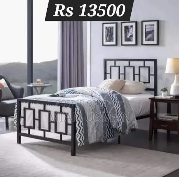 Strong Metal Single, Double & Bunk Beds - 10-Year Warranty