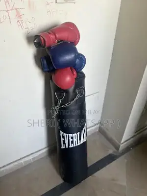 Photo - Kids Boxing Training Pad Set with Protective Gloves