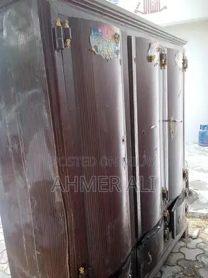 Spacious Wooden Almari Wardrobe for Storage