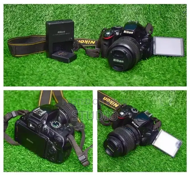 Nikon D5100 Digital SLR Camera with 18-55mm Lens