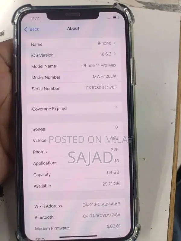 High-Performance Smartphone 64GB Unlocked Waterproof