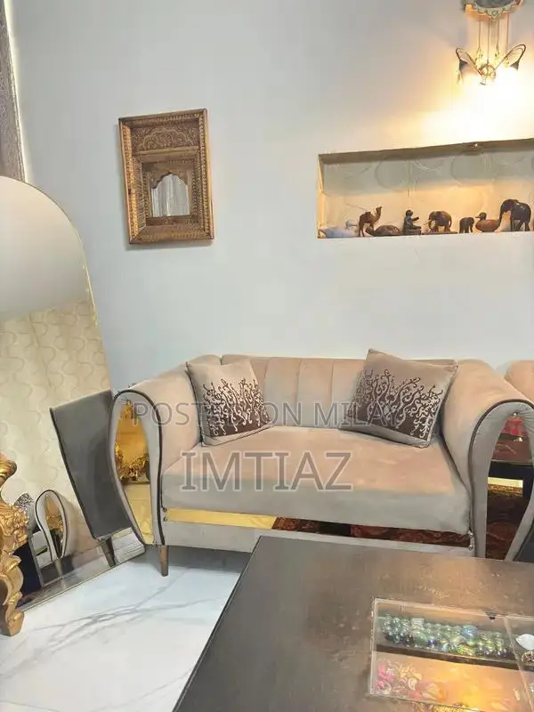 Modern Six Seater Sofa Set - Excellent Condition