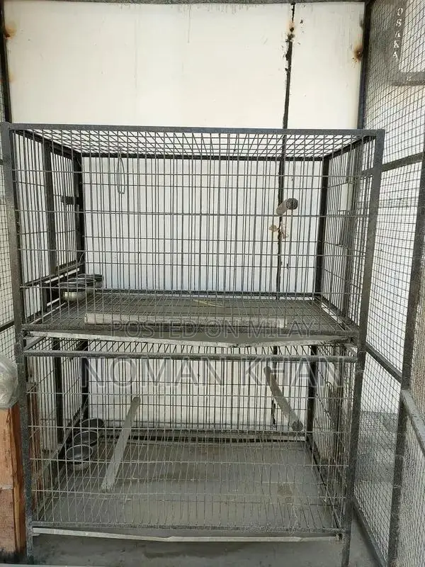 Large Iron Bird Cages - Spacious 4.5 x 2 x 2 ft Enclosures
