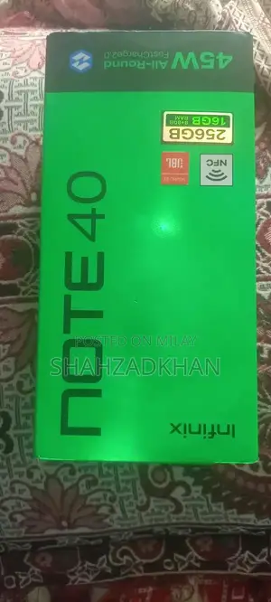 Photo - Infinix Note 40 Smartphone 8GB RAM 256GB Storage