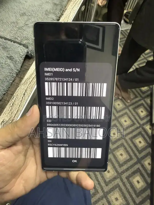 Galaxy Fold 7 Smartphone 12GB RAM 512GB Storage PTA Approved