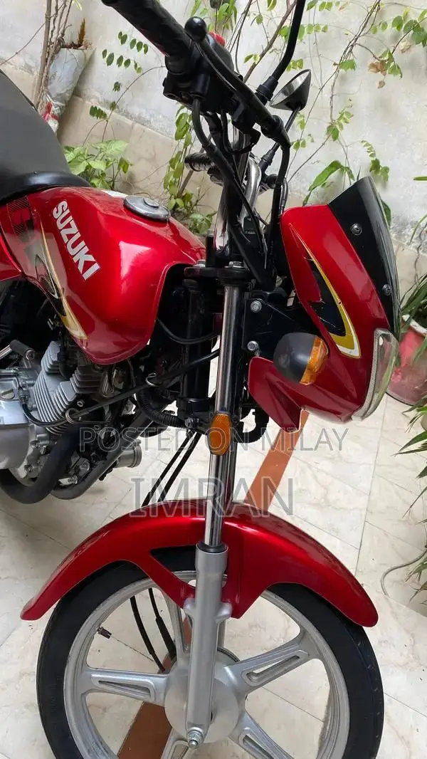 Suzuki 110 Motorcycle - Well-Maintained Classic Ride