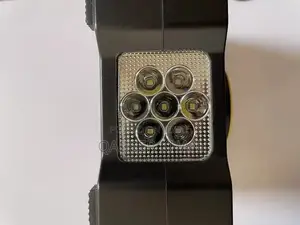 Portable Digital Tire Inflator with LED Light and Multiple Nozzles