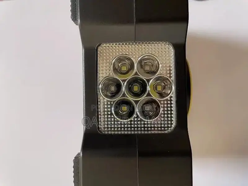 Portable Digital Tire Inflator with LED Light and Multiple Nozzles