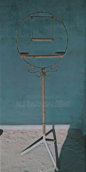Photo - Parrot A-Stand Display Rack for Bird Cages and Perches