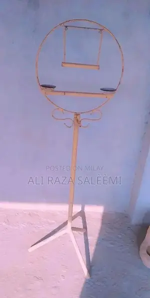 Parrot A-Stand Display Rack for Bird Cages and Perches