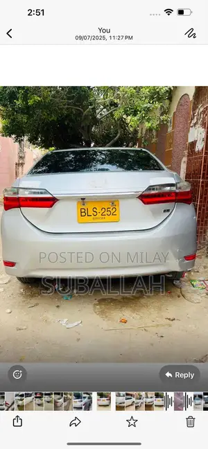 Toyota Corolla GLI 2018 Sedan - Excellent Condition