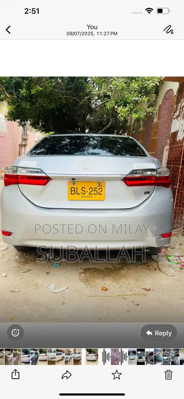 Toyota Corolla GLI 2018 Sedan - Excellent Condition
