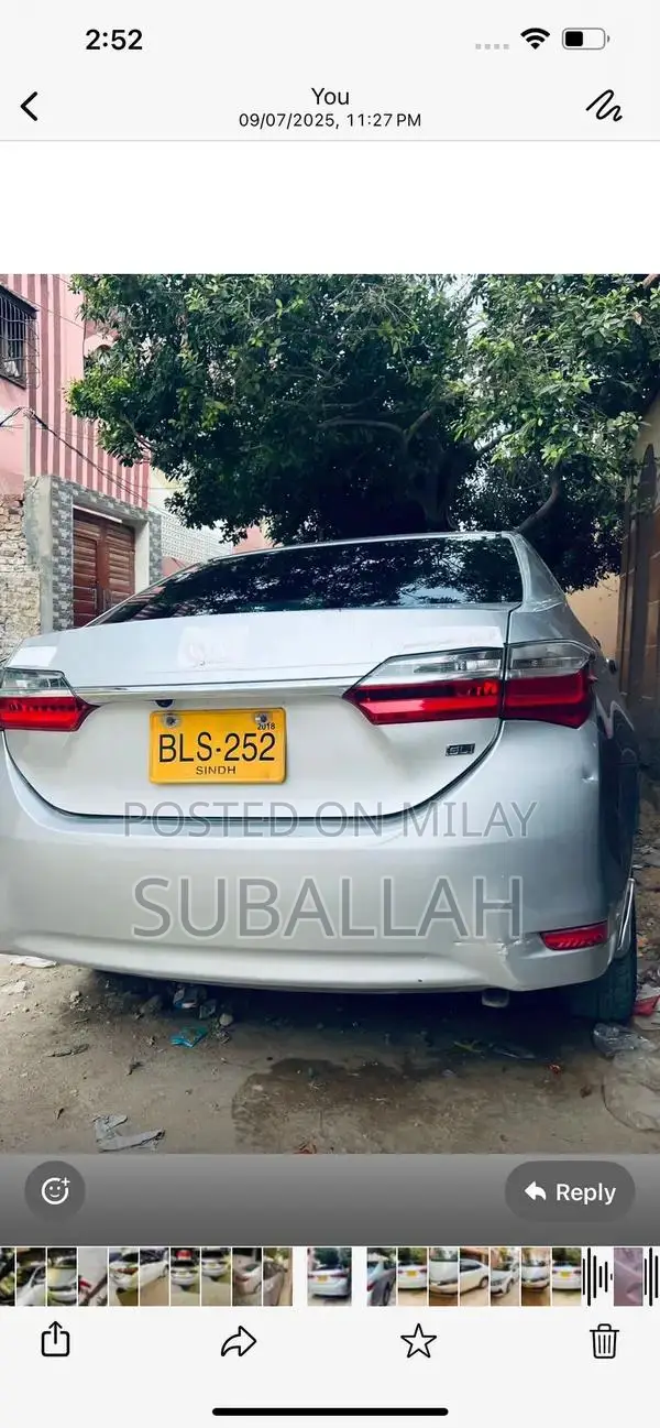 Toyota Corolla GLI 2018 Sedan - Excellent Condition