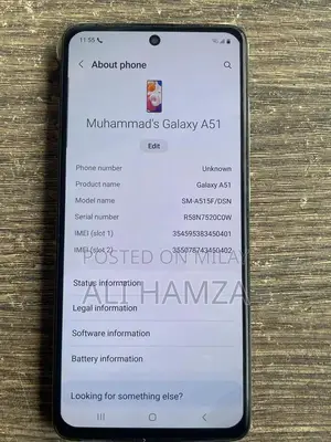 Photo - Samsung Galaxy A51 Mid-Range Smartphone with Large Storage