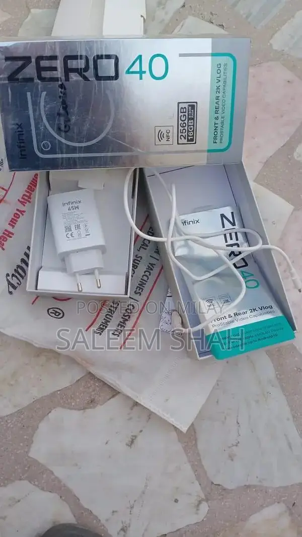 Infinix Zero 40 Smartphone - 8GB RAM, 256GB Storage