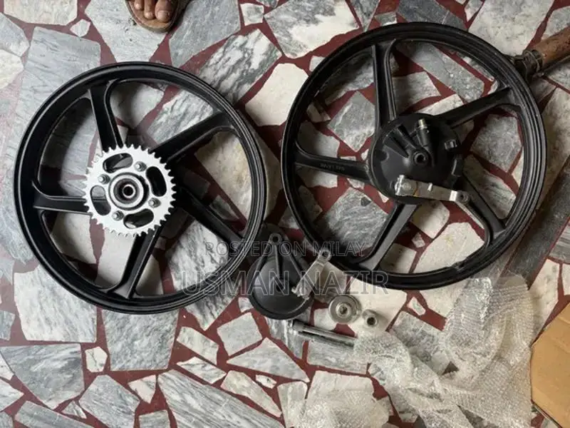 Honda Motorcycle Alloy Rims with Self-Start Mechanism