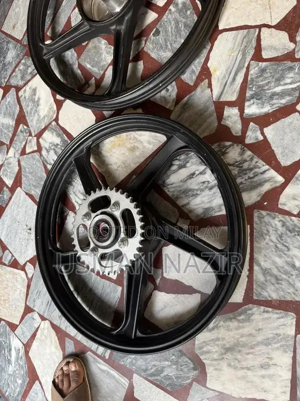 Honda Motorcycle Alloy Rims with Self-Start Mechanism