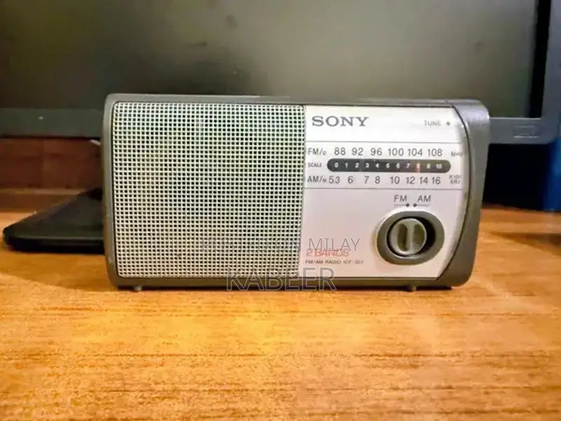 Sony ICF 303 Vintage Two-Band Portable Radio