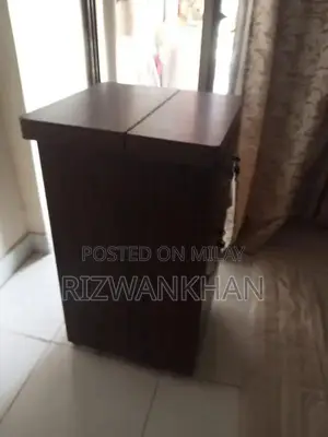 Photo - Iron Stand and Draw - Sturdy Metal Storage Furniture