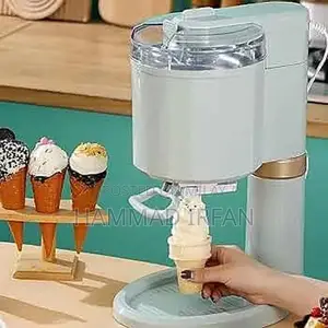 Photo - Compact Home Ice Cream Maker Machine for Easy Frozen Desserts