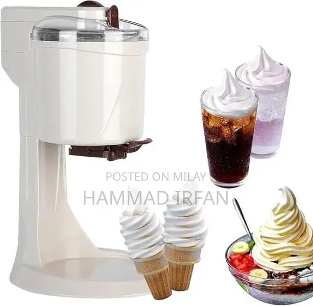 Compact Home Ice Cream Maker Machine for Easy Frozen Desserts