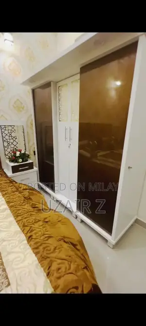 Complete 4-Piece Bedroom Furniture Set with Bed and Mattress