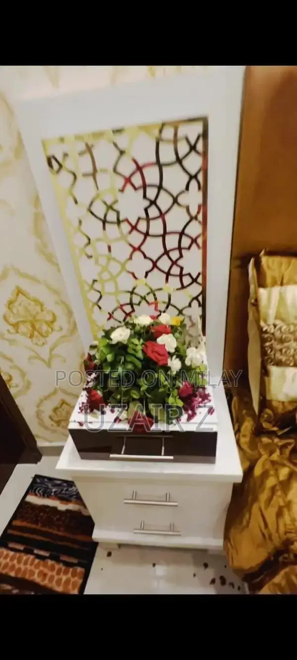 Complete 4-Piece Bedroom Furniture Set with Bed and Mattress