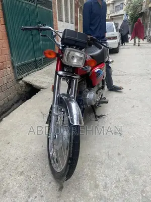 Honda 125 Motorcycle 2024 Model Red Sport Bike