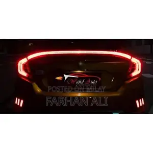 Honda Civic LED Rear Spoiler - Sporty Design 2016-2021 Models