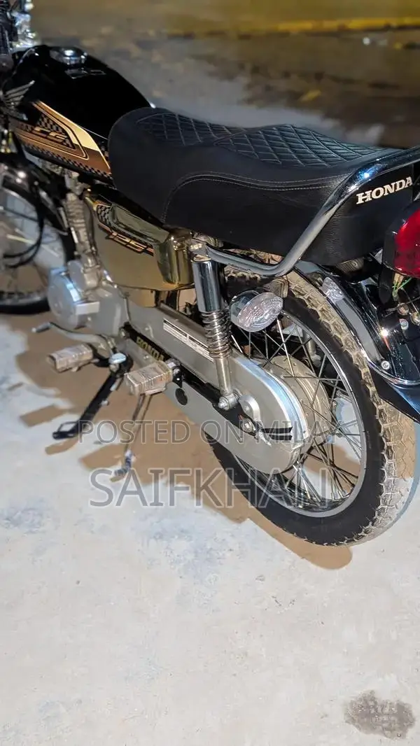 Honda 125 Golden Edition Motorcycle 2025 Model