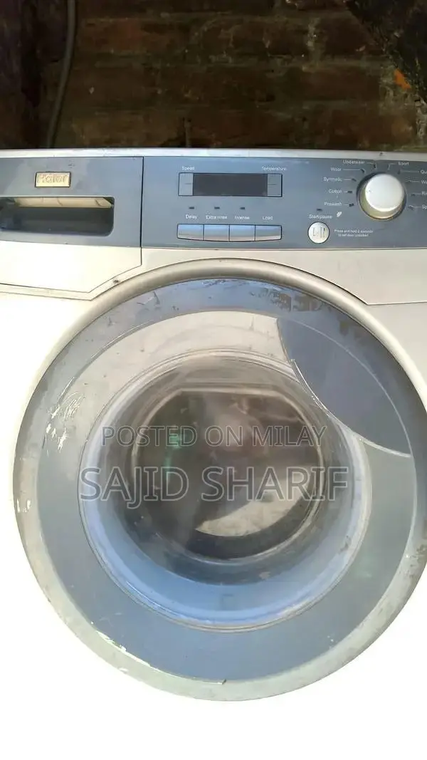 Fully Automatic Front Load Washing Machine with Multiple Wash Modes