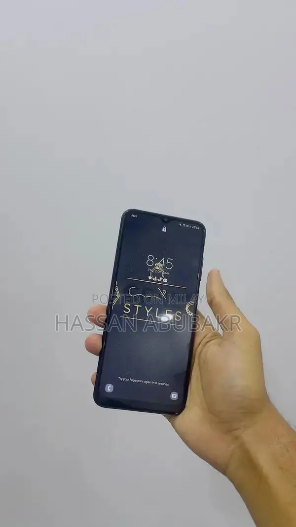 Samsung Budget Smartphone with Fingerprint Unlock