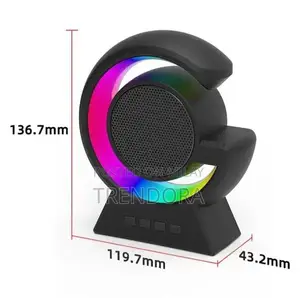Photo - LED Touch Lamp Wireless Speaker with Voice Control