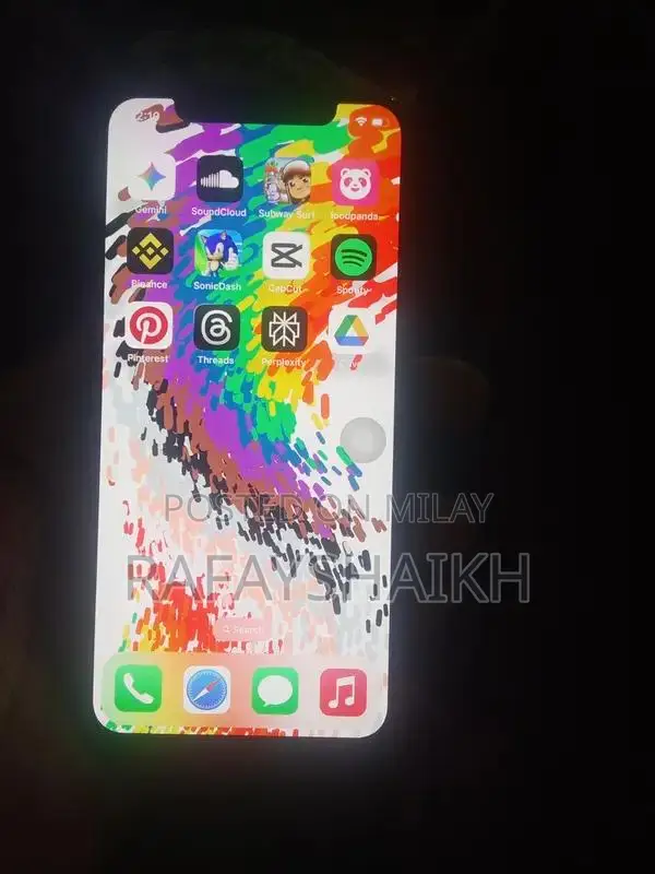 Apple iPhone X 256GB Black Smartphone