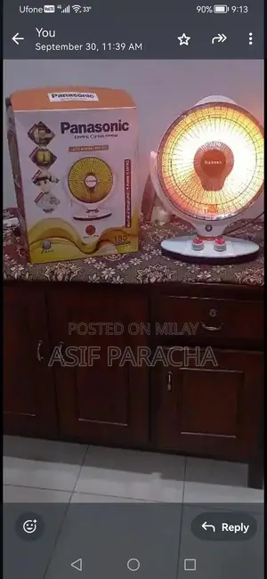 Portable Electric Heater with Humidifier Features