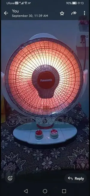 Portable Electric Heater with Humidifier Features