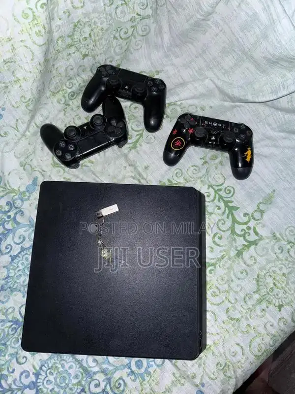 PlayStation 4 Slim 1TB Jailbroken Gaming Console with Games